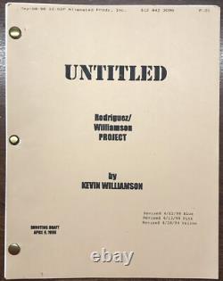 VTG 90s THE FACULTY FILM SCRIPT Jordana Brewster Clea DuVall Elijah Wood