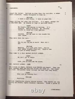 VTG 90s THE FACULTY FILM SCRIPT Jordana Brewster Clea DuVall Elijah Wood