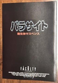 VTG 90s THE FACULTY FILM SCRIPT Jordana Brewster Clea DuVall Elijah Wood