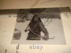 VTG Metro Goldwyn Mayer Movie Script\ THE WHITE BUFFALO 1976 signed Bronson +