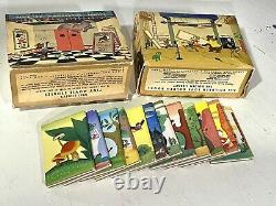 VTG Walt Disney's Tiny Movie Stories Tiny Golden Book Library Boxed SET OF 12