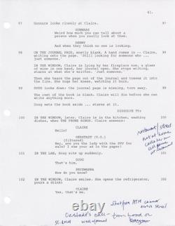 Val Kilmer Denzel Washington DéJà VU Original screenplay for the 2006 #170726