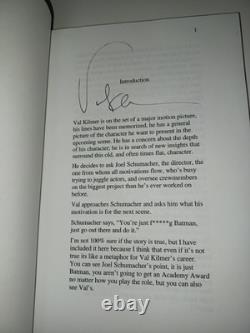 Val Kilmer Signed Autograph Book Blessed Life & Films RARE 1/100 Tombstone