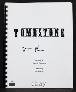 Val Kilmer Tombstone Authentic Signed Replica Movie Script JSA #VV75532
