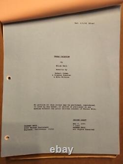 Vegas Vacation Original Film Script + Storyboards Chevy Chase 1997
