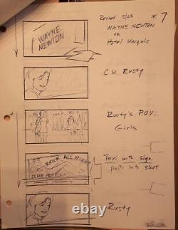 Vegas Vacation Original Film Script + Storyboards Chevy Chase 1997