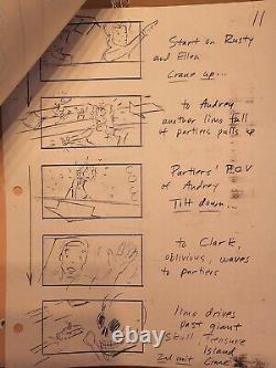 Vegas Vacation Original Film Script + Storyboards Chevy Chase 1997