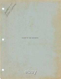 Veronica Cartwright Sarah FLIGHT OF THE NAVIGATOR Original screenplay #161977