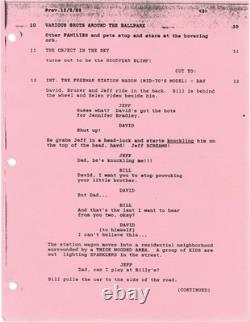 Veronica Cartwright Sarah FLIGHT OF THE NAVIGATOR Original screenplay #161977