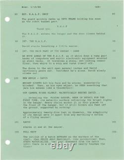 Veronica Cartwright Sarah FLIGHT OF THE NAVIGATOR Original screenplay #161977