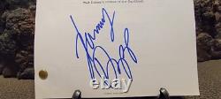 Very Rare Pirates Of The Caribbean Movie Screenplay Signed By Johnny Depp WithCOA