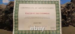 Very Rare Pirates Of The Caribbean Movie Screenplay Signed By Johnny Depp WithCOA