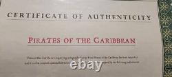 Very Rare Pirates Of The Caribbean Movie Screenplay Signed By Johnny Depp WithCOA