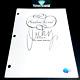 Vicky Krieps Signed Phantom Thread Full Movie Script Screenplay -beckett Bas Coa