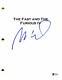 Vin Diesel Signed Autograph Fast & Furious 4 Full Movie Script Paul Walker
