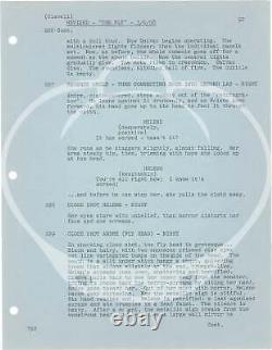 Vincent Price THE FLY Original screenplay for the 1958 film #154323