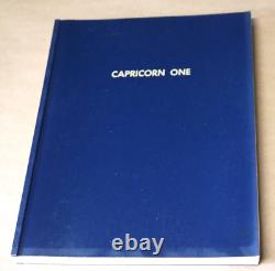 Vintage 1976 Original Capricorn One 1 Bound Movie Script By Peter Hyams