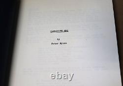 Vintage 1976 Original Capricorn One 1 Bound Movie Script By Peter Hyams