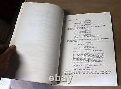 Vintage 1976 Original Capricorn One 1 Bound Movie Script By Peter Hyams