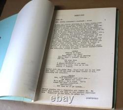 Vintage 1977 Rabbit Test Movie 2nd Draft Script Written& Directed Joan Rivers