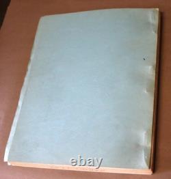 Vintage 1977 Rabbit Test Movie 2nd Draft Script Written& Directed Joan Rivers