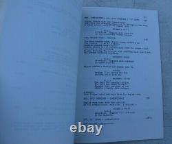 Vintage 1978 Alien Revised Final Movie Script Screenplay Walter Hill David Giler