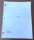 Vintage 1987 Say Anything By Cameron Crowe Movie Script Final Draft With Notes