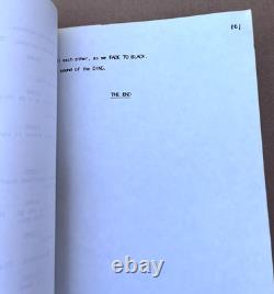 Vintage 1987 Say Anything by Cameron Crowe Movie Script Final Draft with Notes