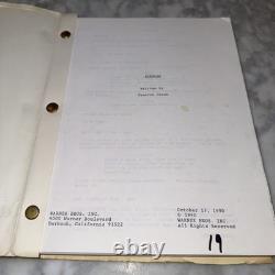 Vintage 1991 Singles by Cameron Crowe Movie Script Final Draft Warner Bros