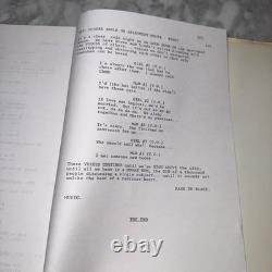 Vintage 1991 Singles by Cameron Crowe Movie Script Final Draft Warner Bros