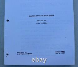 Vintage 1993 Creature From The Black Lagoon By John Carpenter Movie Script