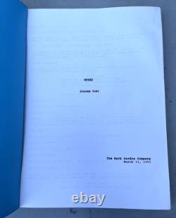 Vintage 1993 Speed Graham Yost Original Movie Script Keanu Reeves 20th Fox