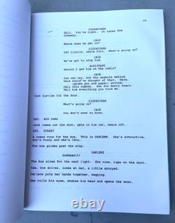Vintage 1993 Speed Graham Yost Original Movie Script Keanu Reeves 20th Fox