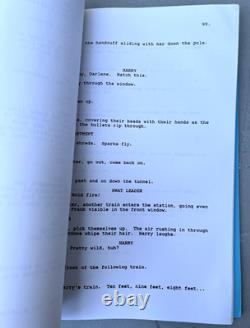 Vintage 1993 Speed Graham Yost Original Movie Script Keanu Reeves 20th Fox