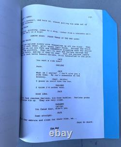 Vintage 1993 Speed Graham Yost Original Movie Script Keanu Reeves 20th Fox