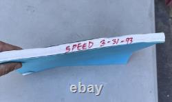 Vintage 1993 Speed Graham Yost Original Movie Script Keanu Reeves 20th Fox