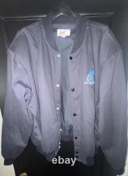 Vintage 1994 PAGEMASTER Movie Sichel Varsity Jacket L + Signed Book Kirschner