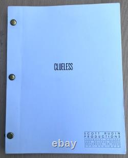 Vintage 1995 Clueless by Amy Heckerling Original Movie 1st Draft Shooting Script