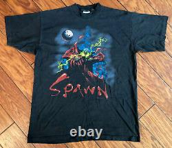 Vintage 90s Spawn Comic Book Movie T-shirt XL Stanley Desantis