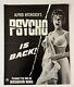 Vintage Alfred Hitchcock's Psycho Original Movie Paramount Press Book Uncut
