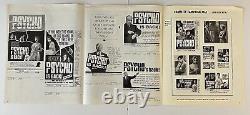Vintage Alfred Hitchcock's Psycho Original Movie Paramount Press Book Uncut