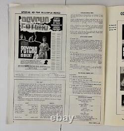 Vintage Alfred Hitchcock's Psycho Original Movie Paramount Press Book Uncut