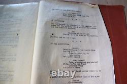 Vintage Alive & Kicking By Joe Day & Edward Dean Screenplay Movie Script Rare