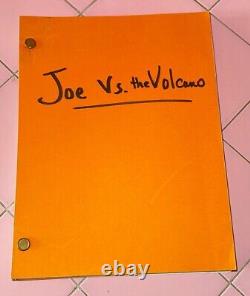 Vintage Hollywood Movie Script Joe Vs Volcano 1990 Tom Hanks Meg Ryan Warner Bro