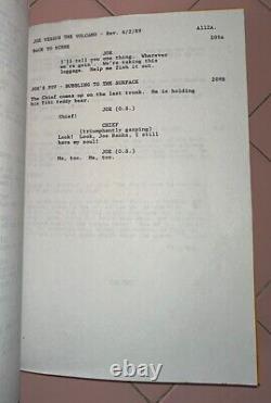 Vintage Hollywood Movie Script Joe Vs Volcano 1990 Tom Hanks Meg Ryan Warner Bro