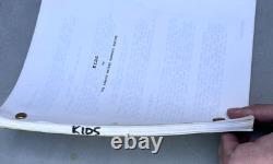 Vintage KIDS Harmony Korrine Larry Clark Original Movie Script Draft Woods