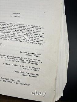 Vintage Movie Screenplay Script Spider by Kraus, Robert RARE