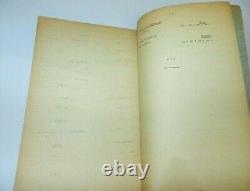 Vintage Movie Script Faut Ce Qu'il Faut 1940 Original Pierre Larquey Needs What