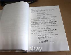 Vintage Oliver Stone The Platoon Movie Script Screenplay Orion Pictures Rare