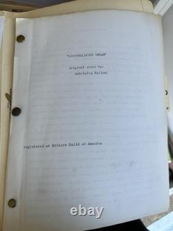 Vintage Original 16mm Film Reels Set Production Photo Album Signed Script & More